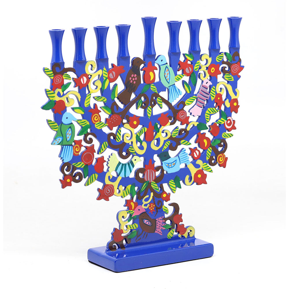 Pomegranate Tree Hanukkiah