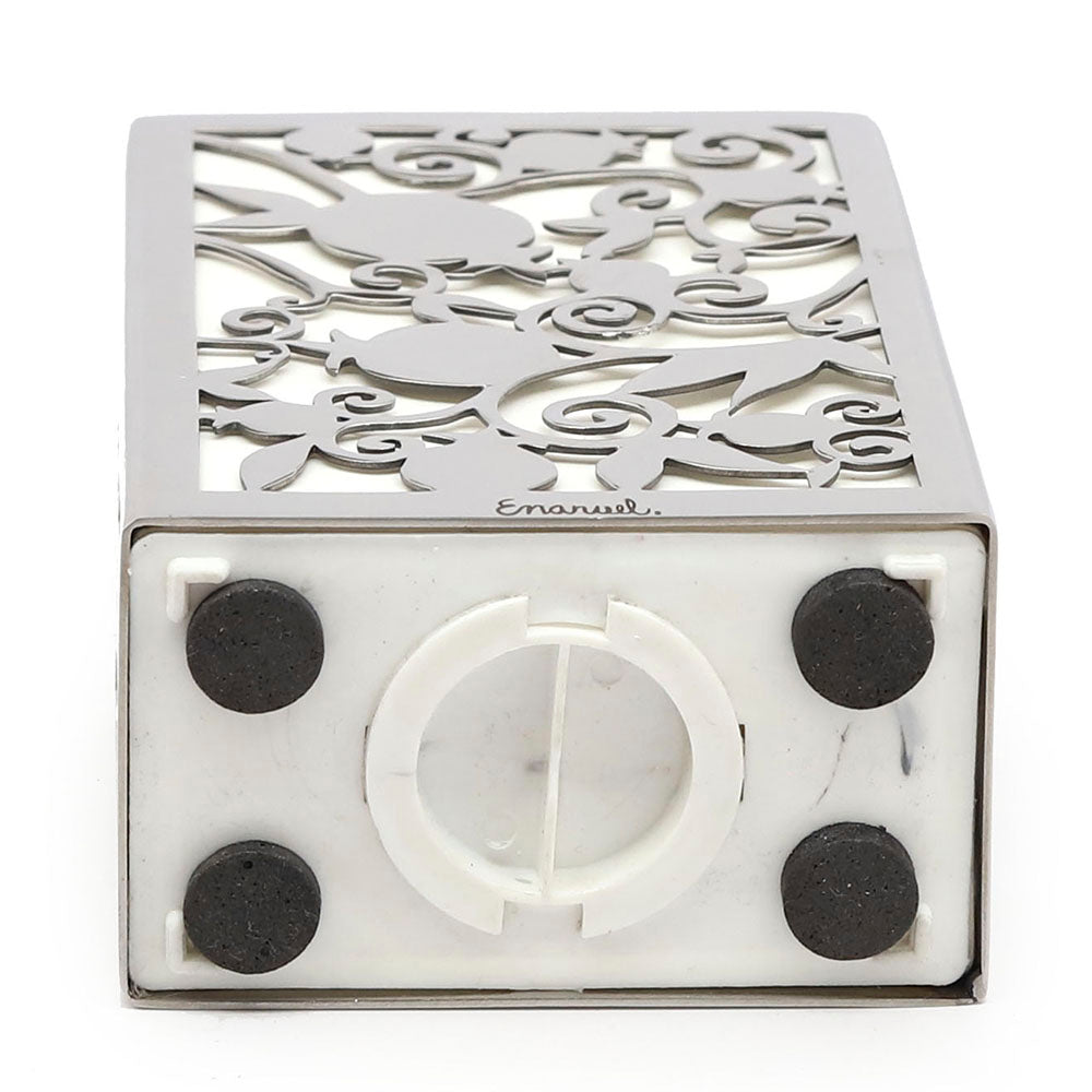 Modern Pomegranate Tzedakah Box