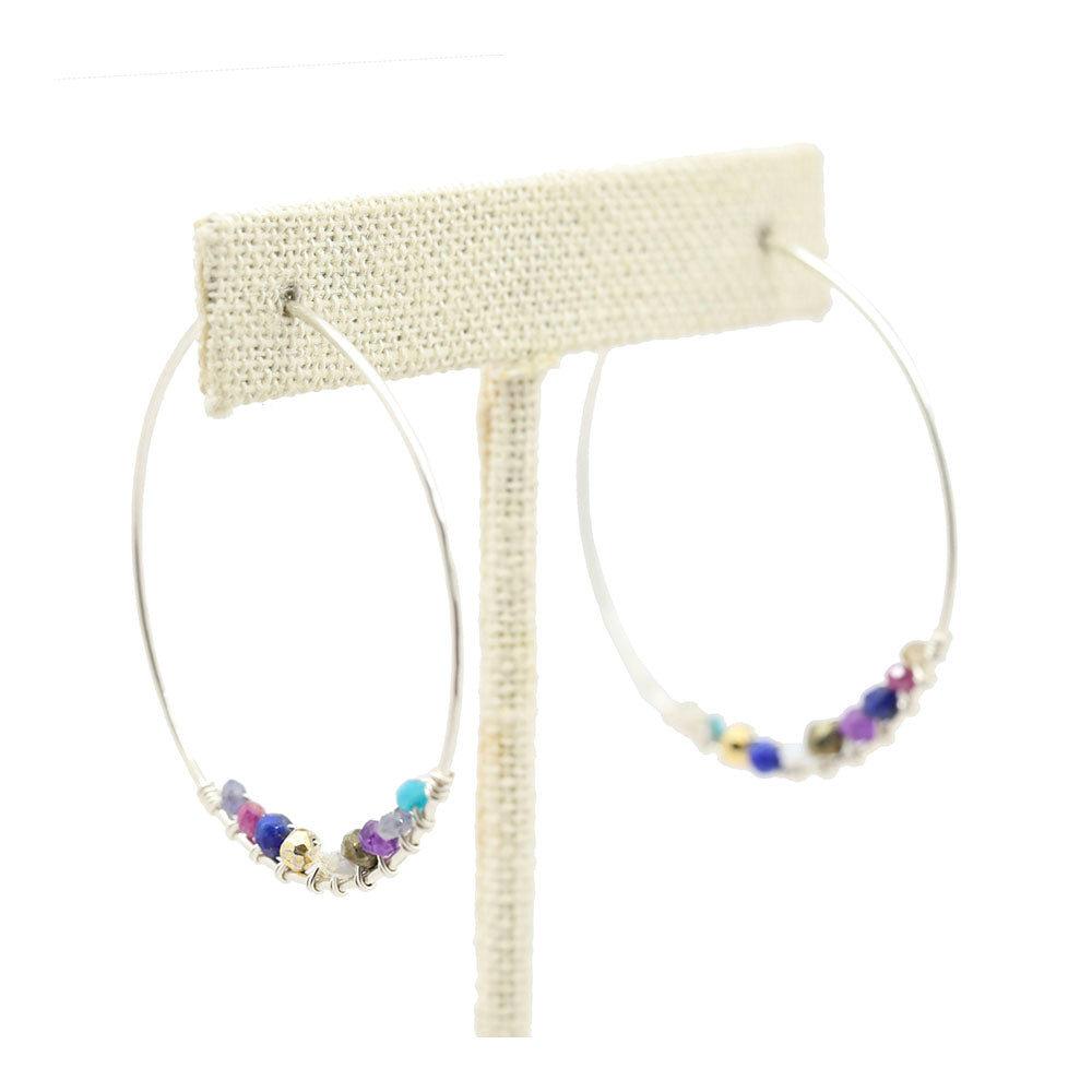 Fiesta hoop Earrings