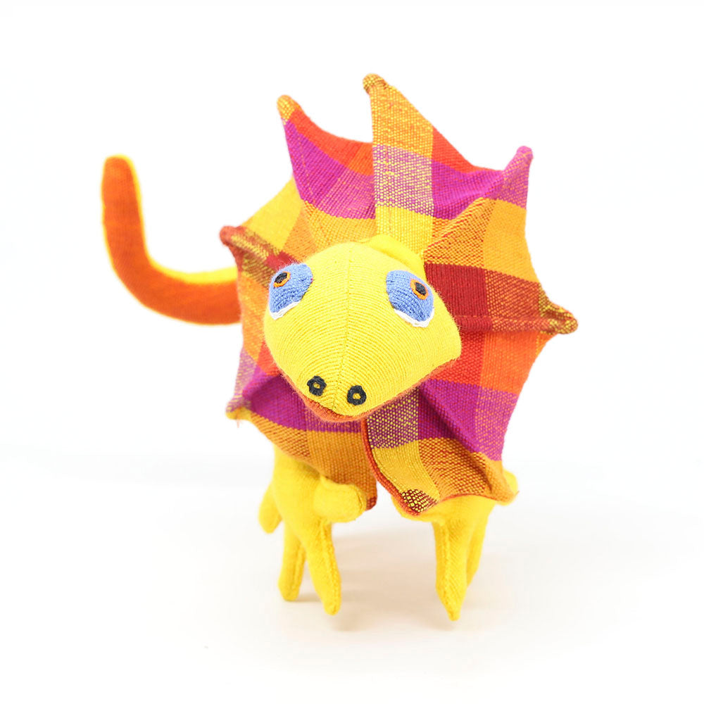 Handmade Frilled-Neck Lizard Toy