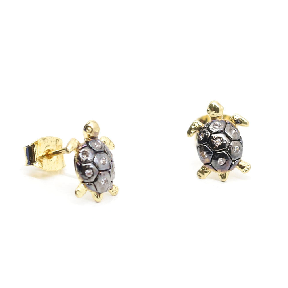 Turtle Post Earrings