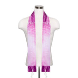 Tallit Set Pink Chiffon Tree of Life Print