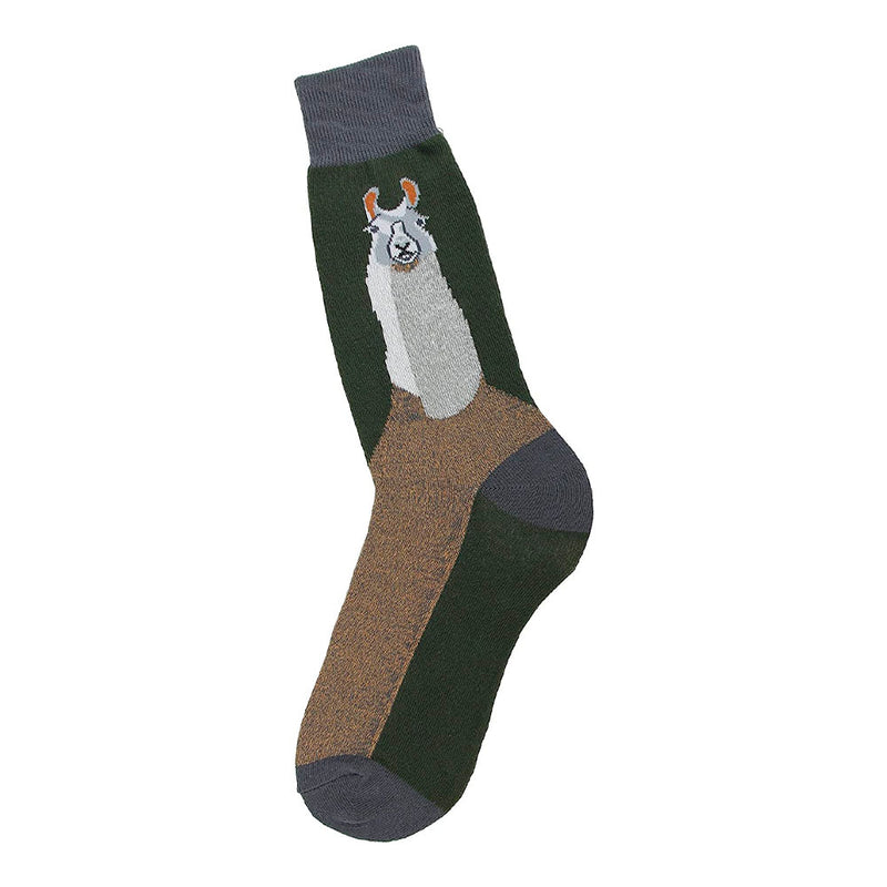 Men's Llama Socks Size 7-12