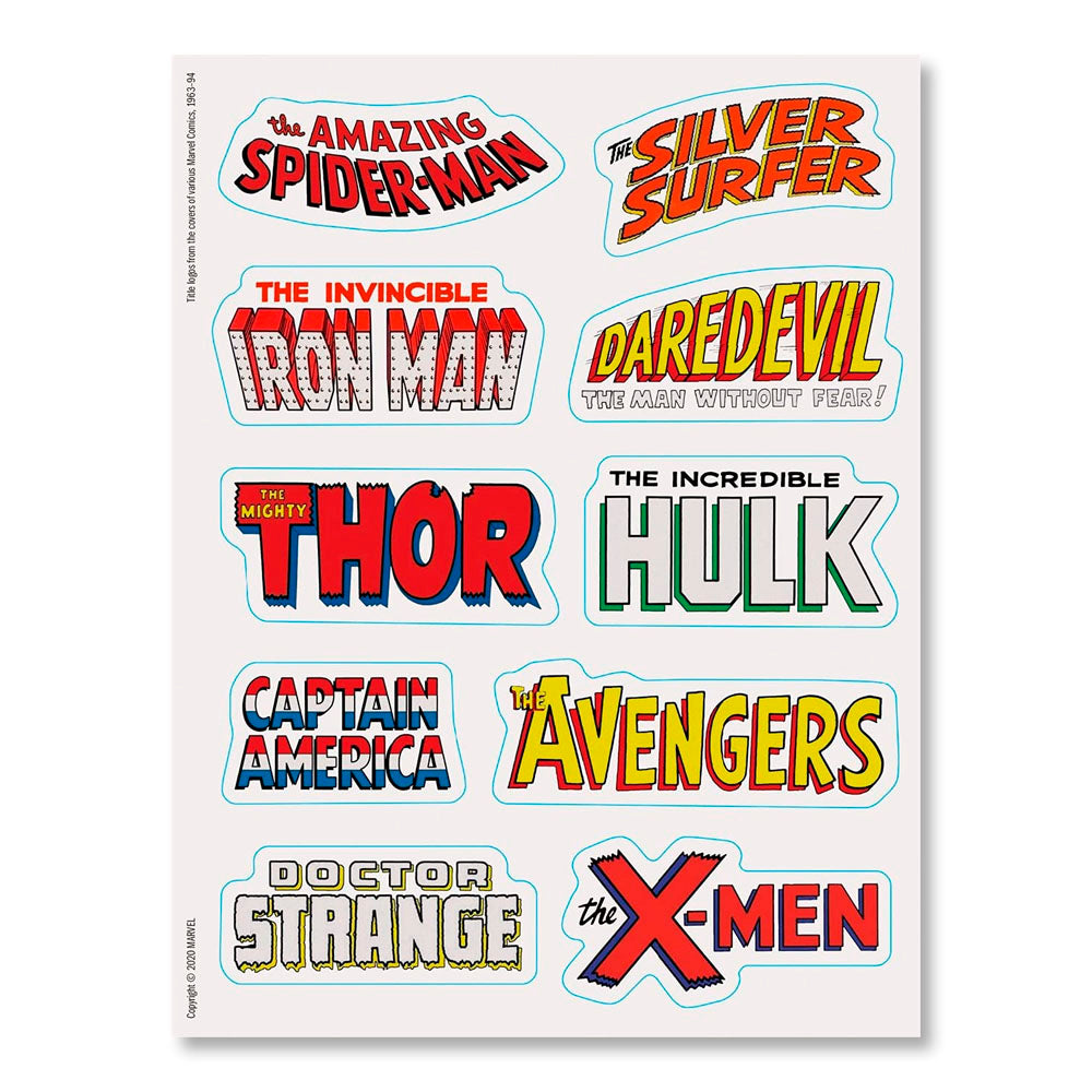 Marvel Classic Sticker Book