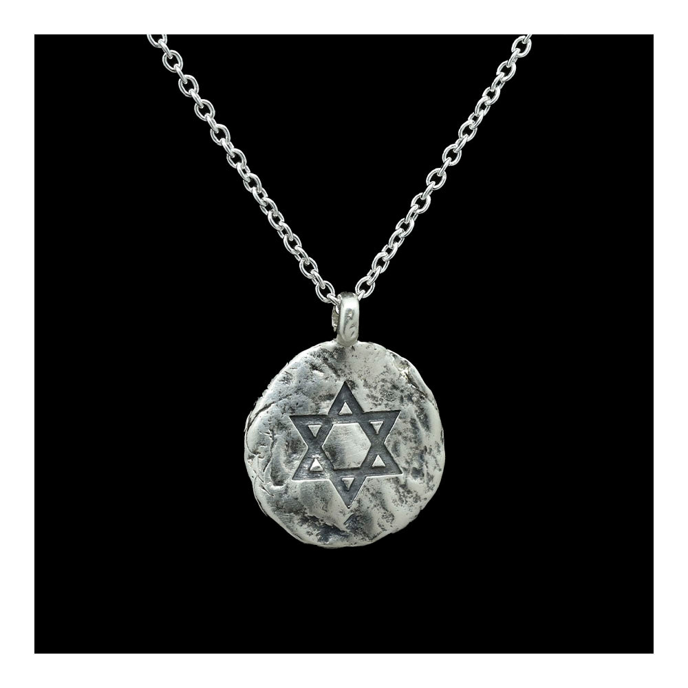 Star of David Sterling Necklace