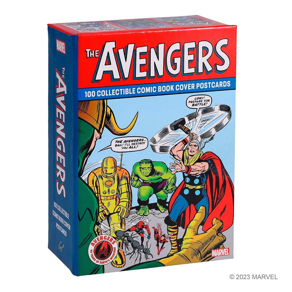 Avengers: 100 Collectible Comic Book Cover Postcards
