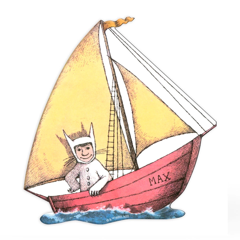Fridge Magnet - Where the Wild Things Are - Max's Boat