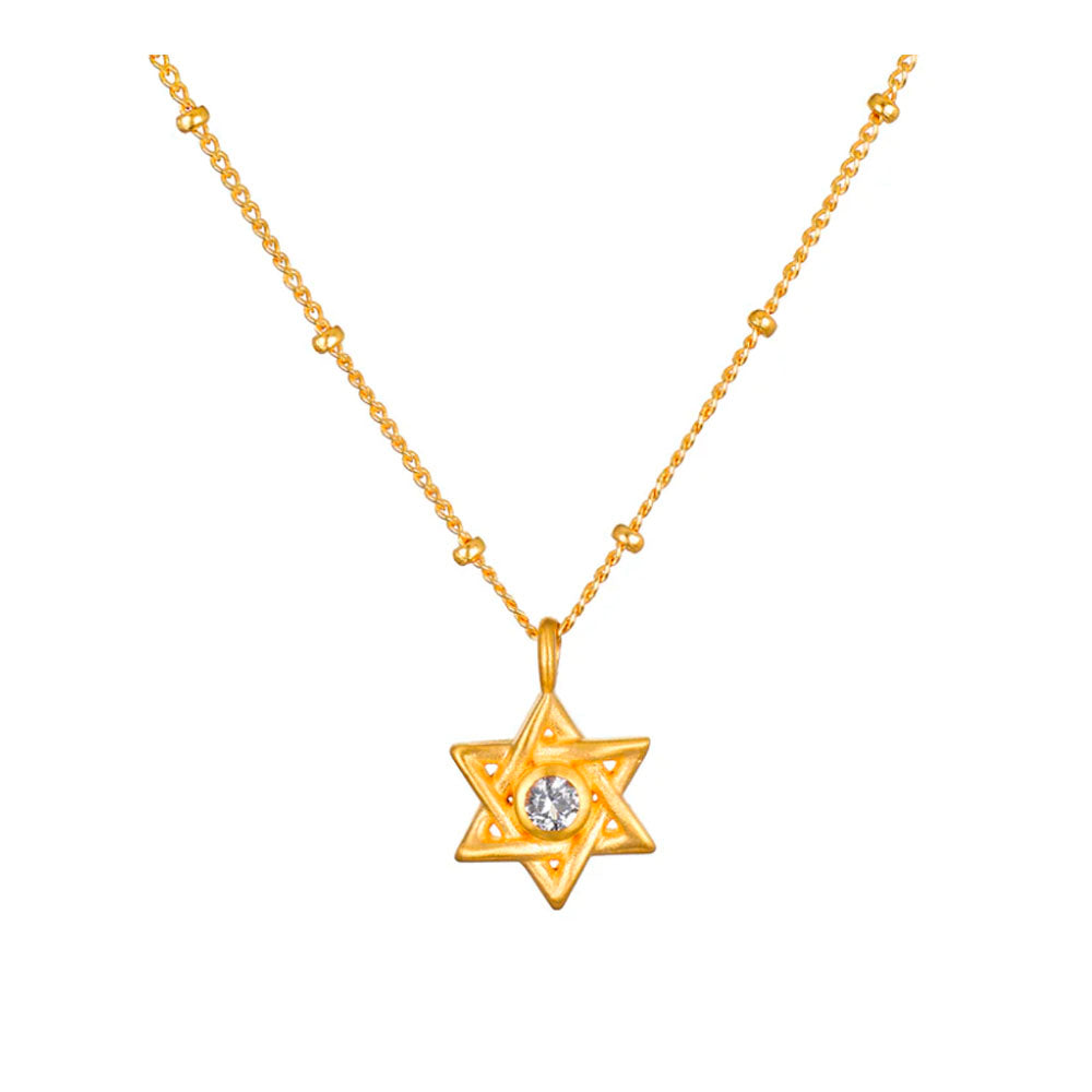 Guiding Faith Star of David Necklace