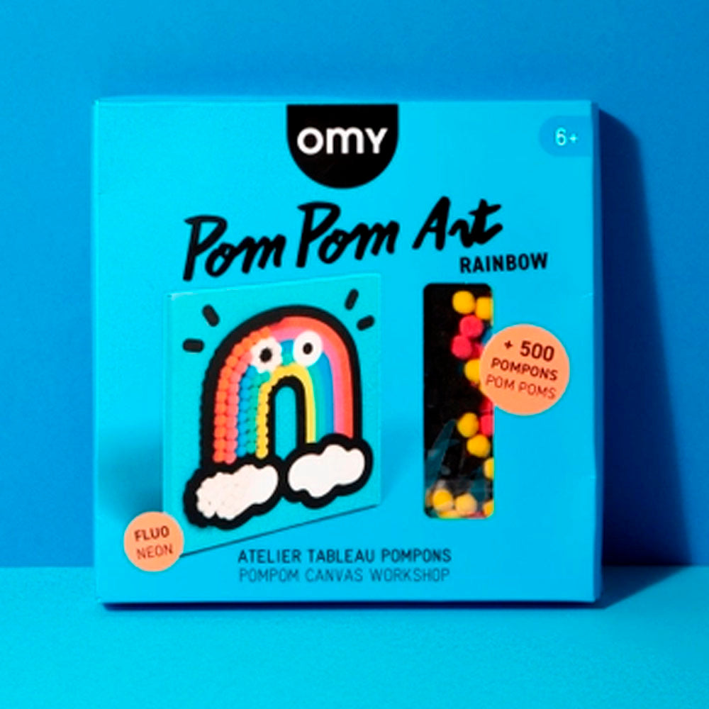 Rainbow - Pom Pom Art