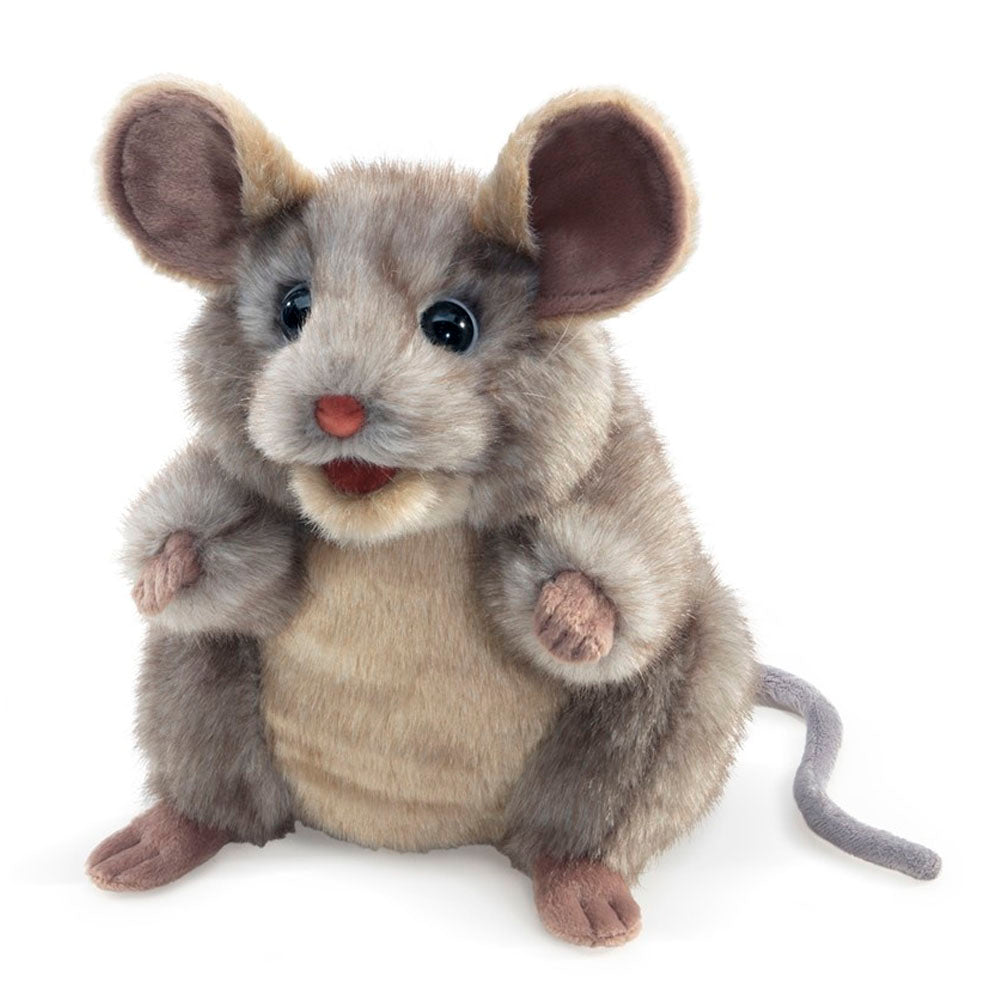 Gray Mouse Hand Puppet