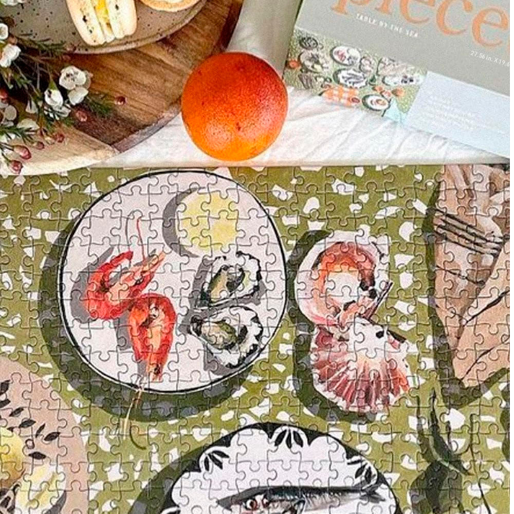 Table by The Sea – 1000-Piece Jigsaw Puzzle