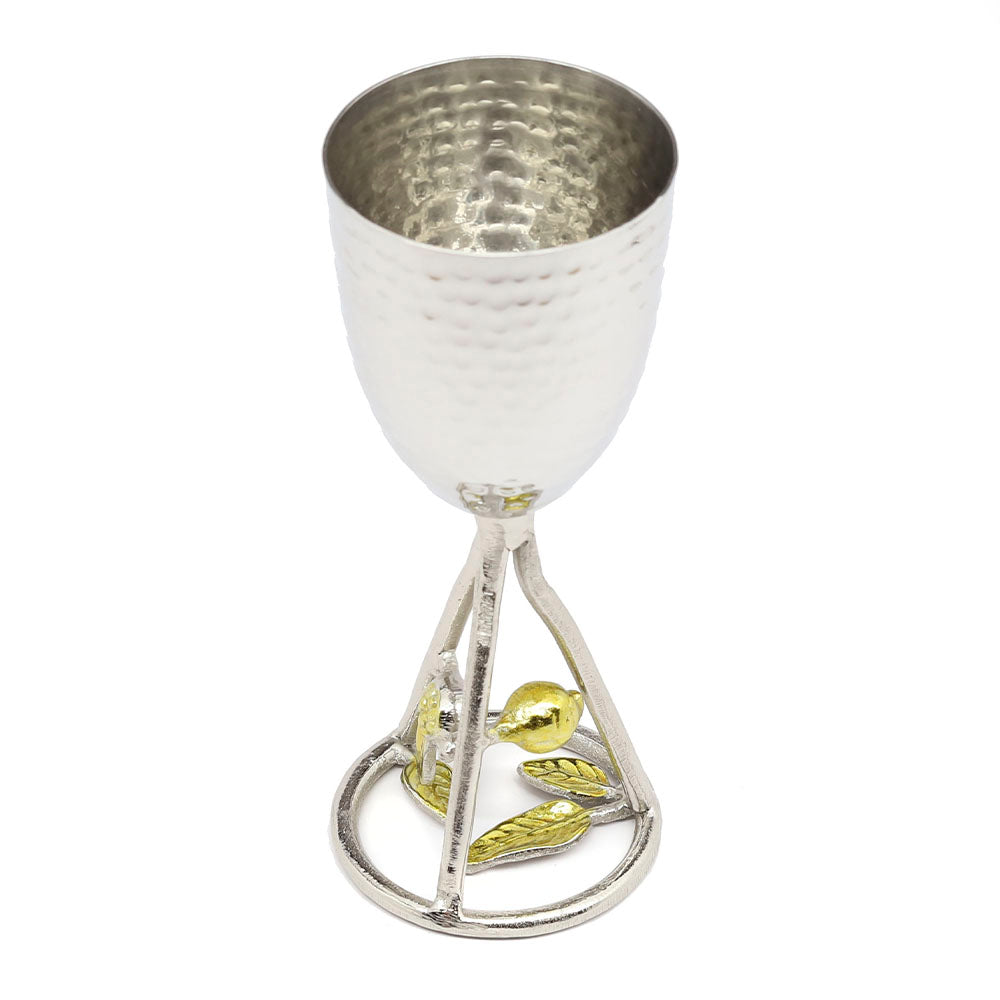 Brass & Stainless Kiddush Cup