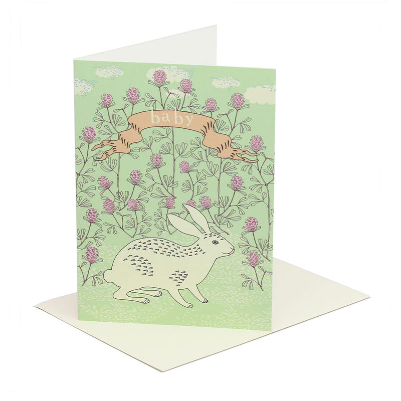 Baby Bunny Greeting Card