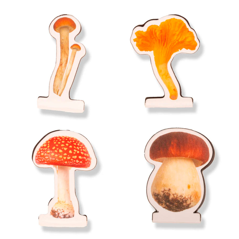 Mushroom Magnetic Bookmarks