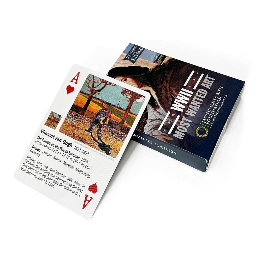 WWII Most Wanted Art Deck of Cards