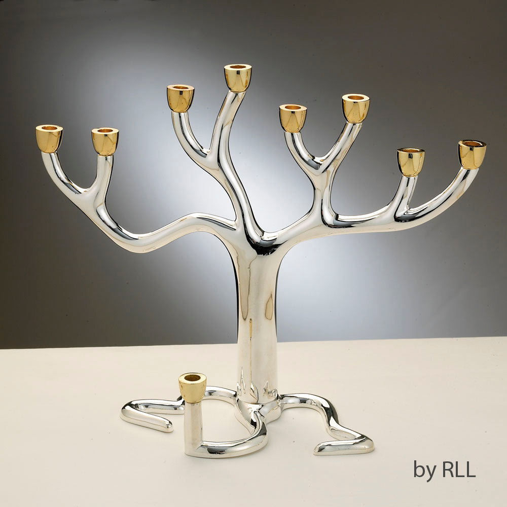 Tree of Life Hanukkiah