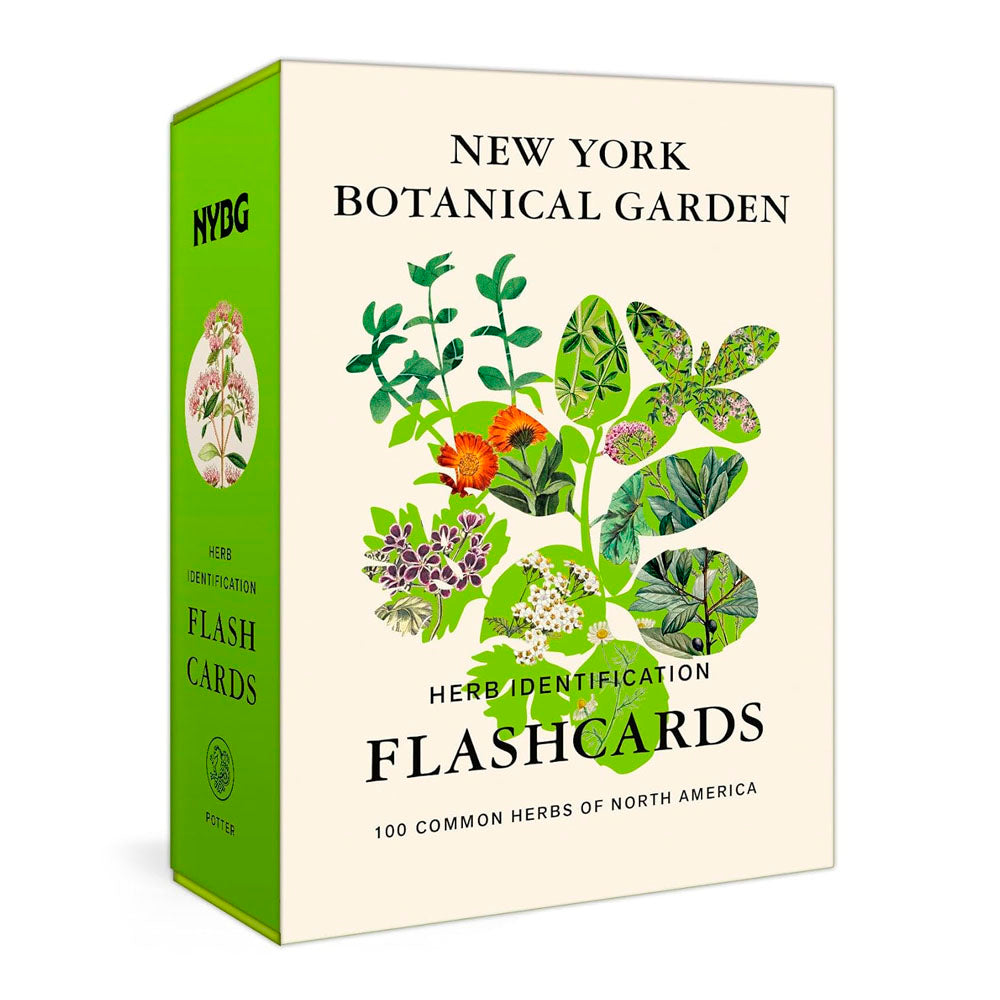 New York Botanical Garden Herb Identification Flashcards: 100 Common Herbs of North America