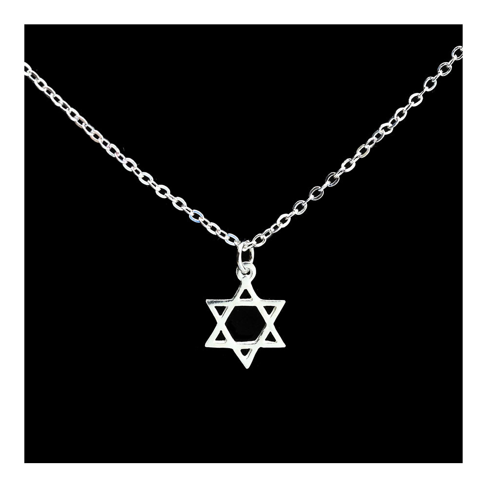 Sterling Star of David Necklace