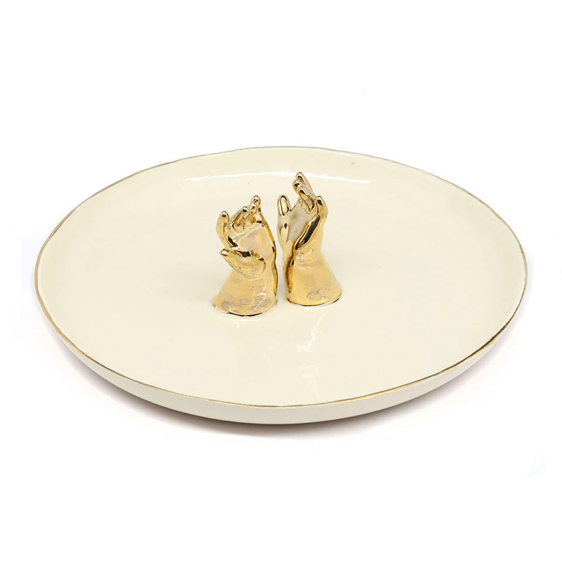Hands Jewelry Display Plate