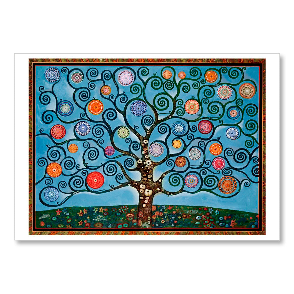 Paul Heussenstamm: Mandala Trees Boxed Notecard Assortment