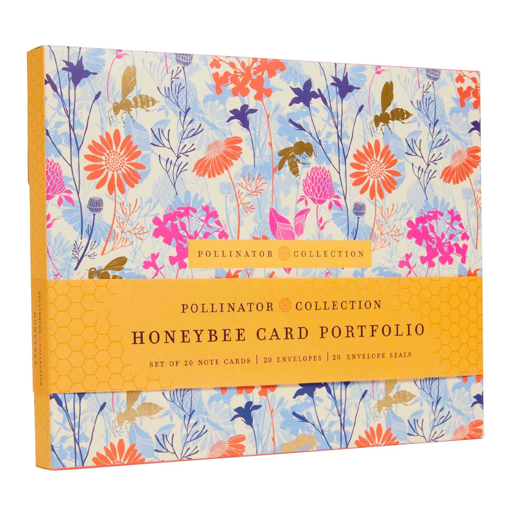 Honeybee Card Portfolio Set of 20 Cards