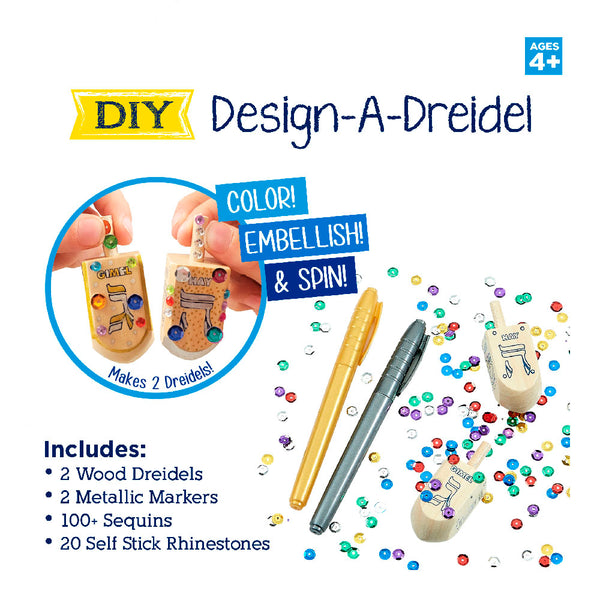 DIY Design-a-Dreidel Kit