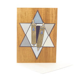 Torah Scroll for Bar Mitzvah Greeting Card