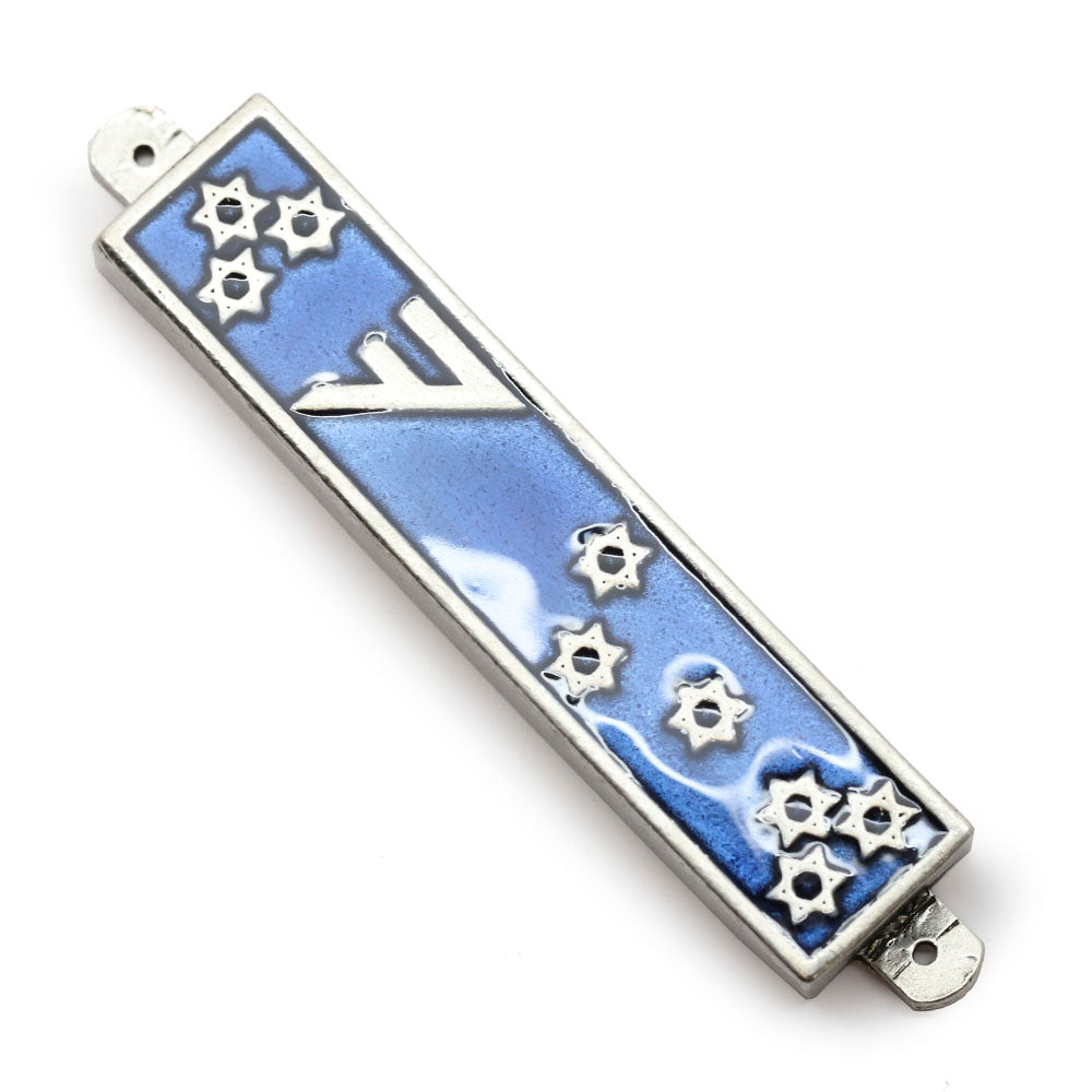 Falling Stars of David Mezuzah