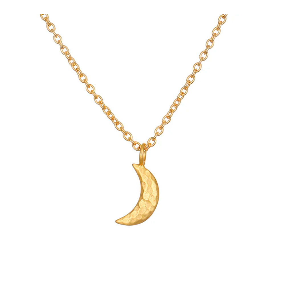 Bestow Light Crescent Moon Necklace
