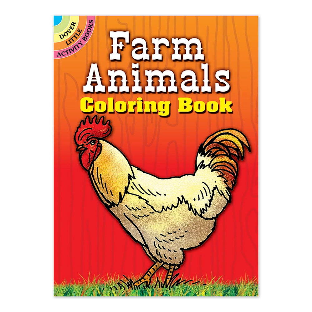 Farm Animals Coloring Book