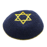 Knit Kippah with Star of David