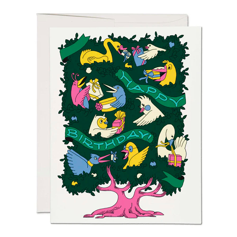 Birthday Birds Greeting Cardi