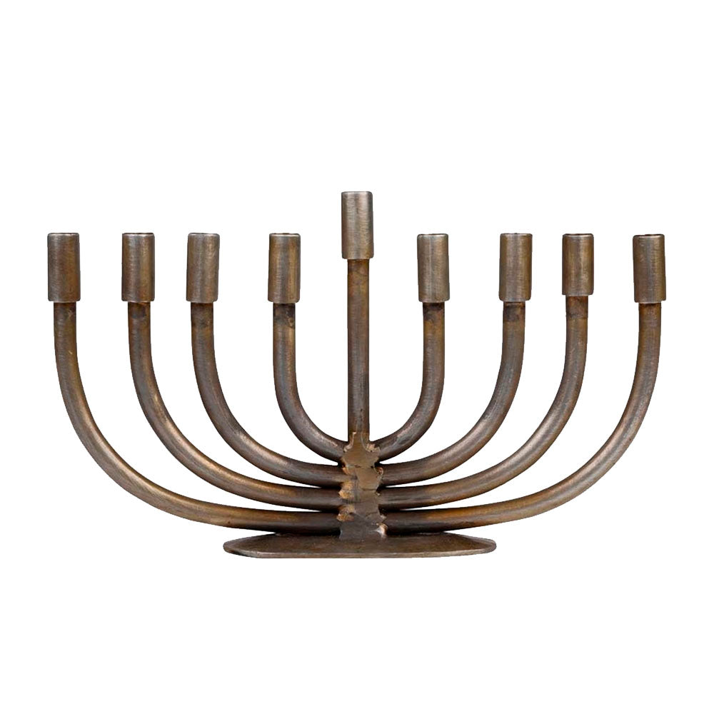 Wrought Iron Menorah