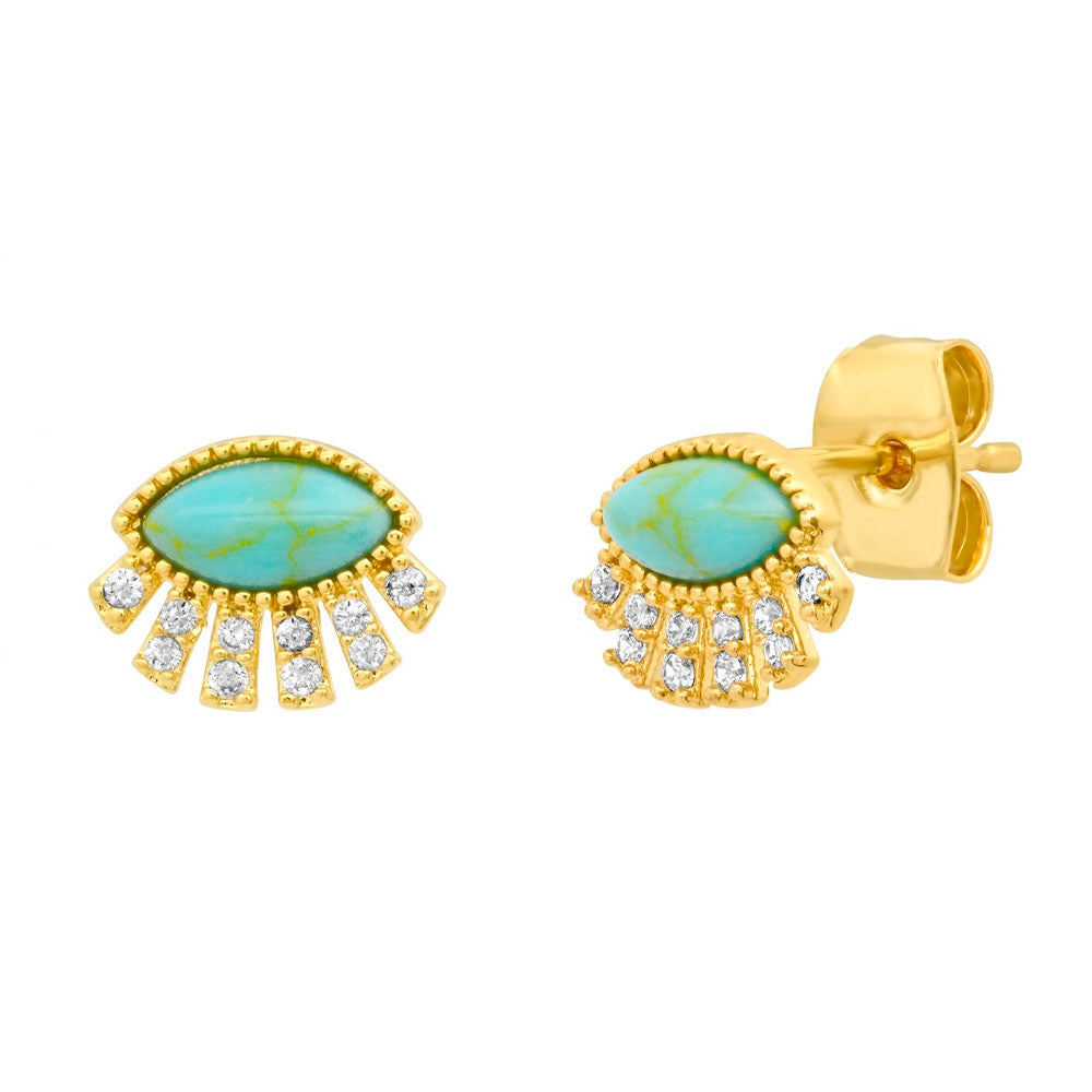 Twinkling Eye Studs