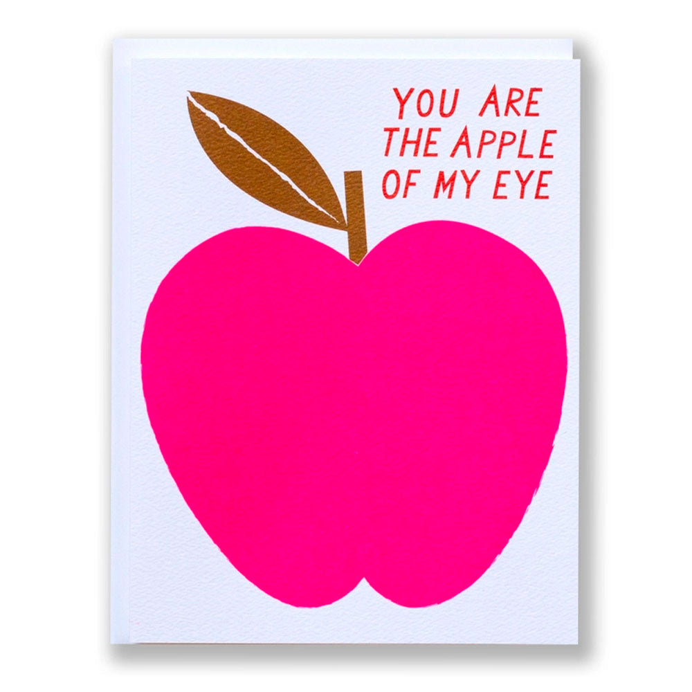 Apple of My Eye Greeting Card