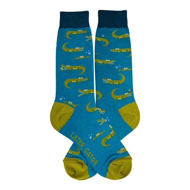 Alligator Men's Socks Size 7-12