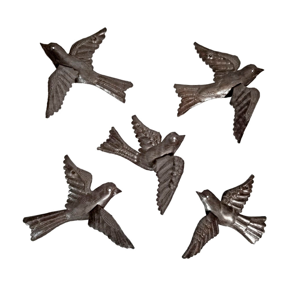 Small Bird Wall Plaque - Assorted Poses