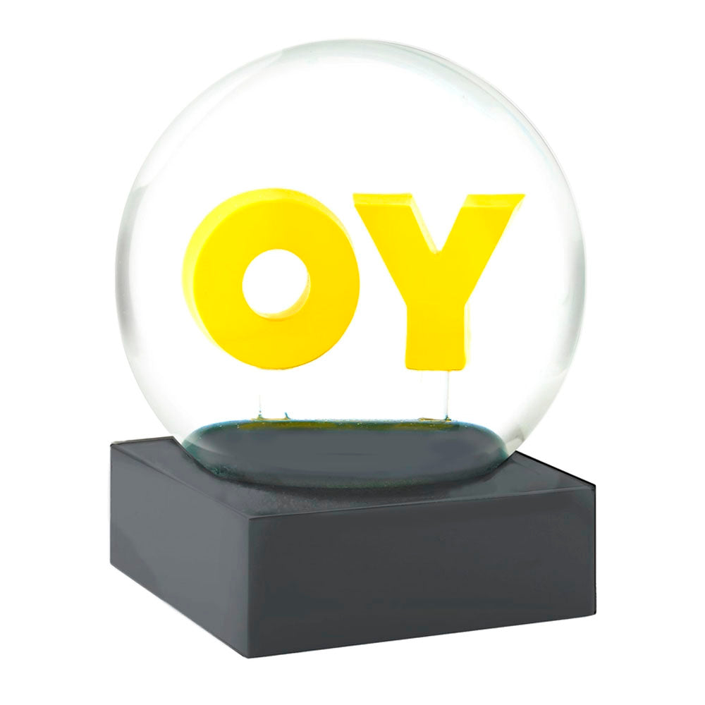 Oy Yo Snowglobe - Artist Series - Deborah Kass