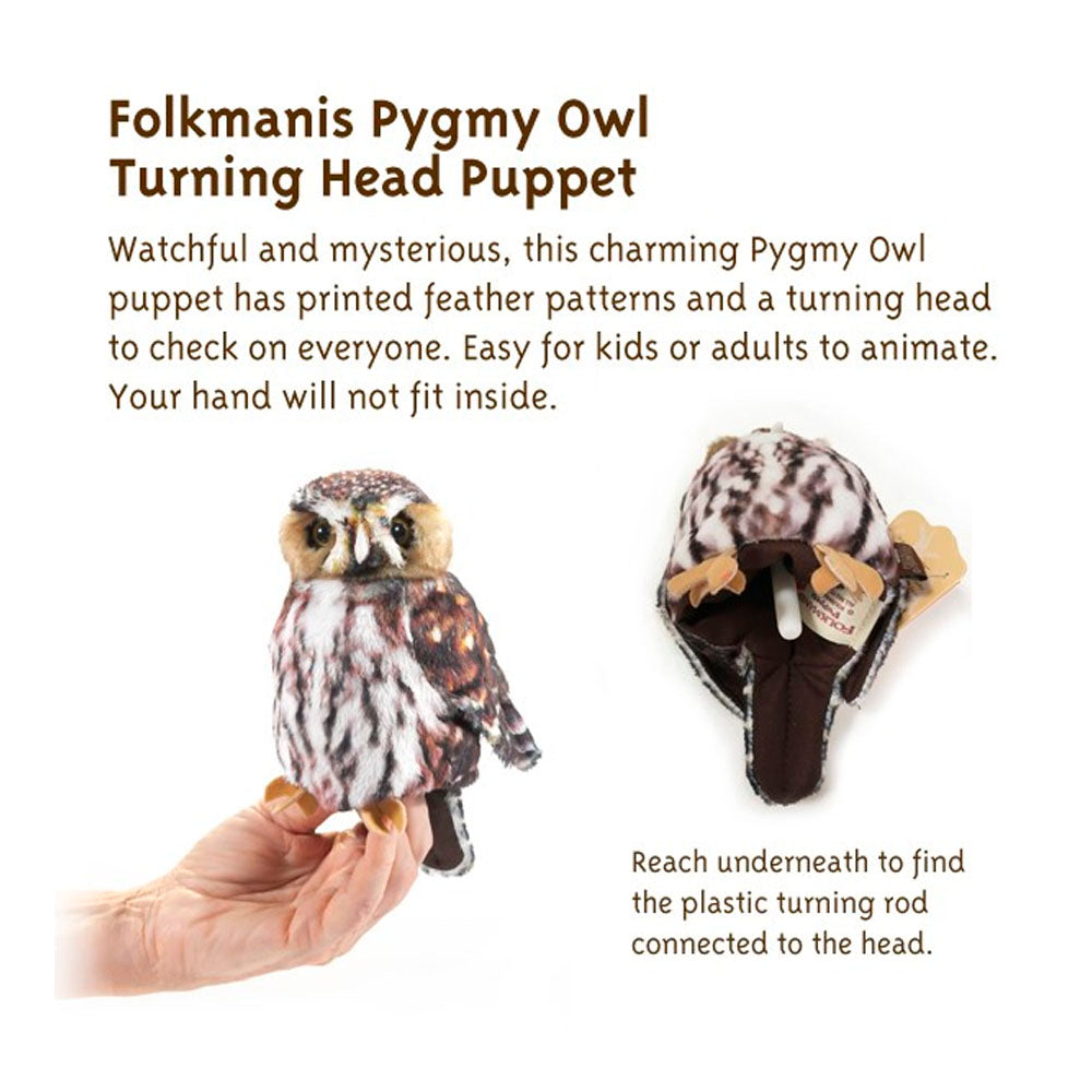 Pygmy Owl Small Puppet