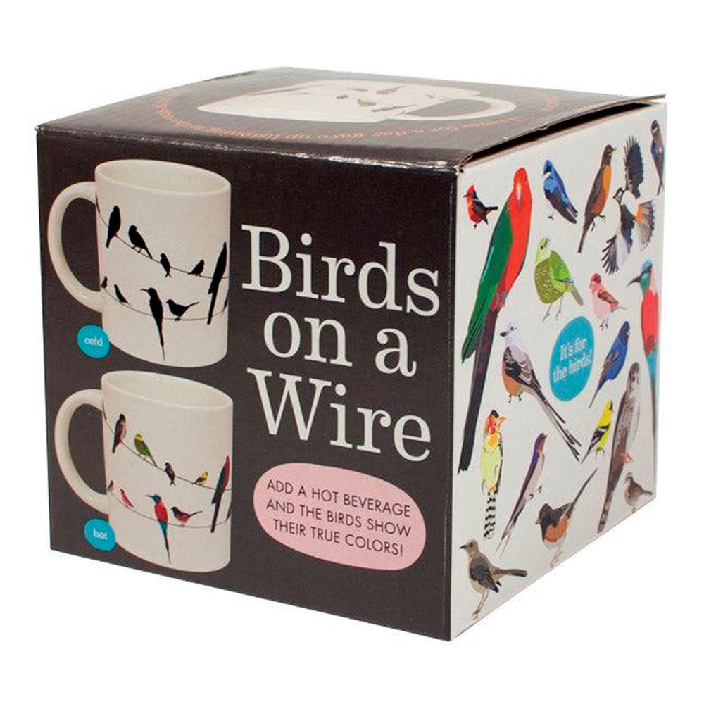 Birds on a Wire Heat-Changing Mug