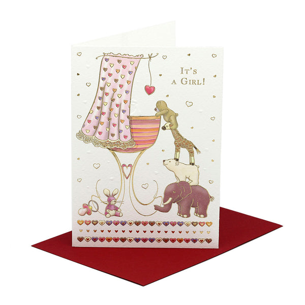 It's a Girl Greeting Card