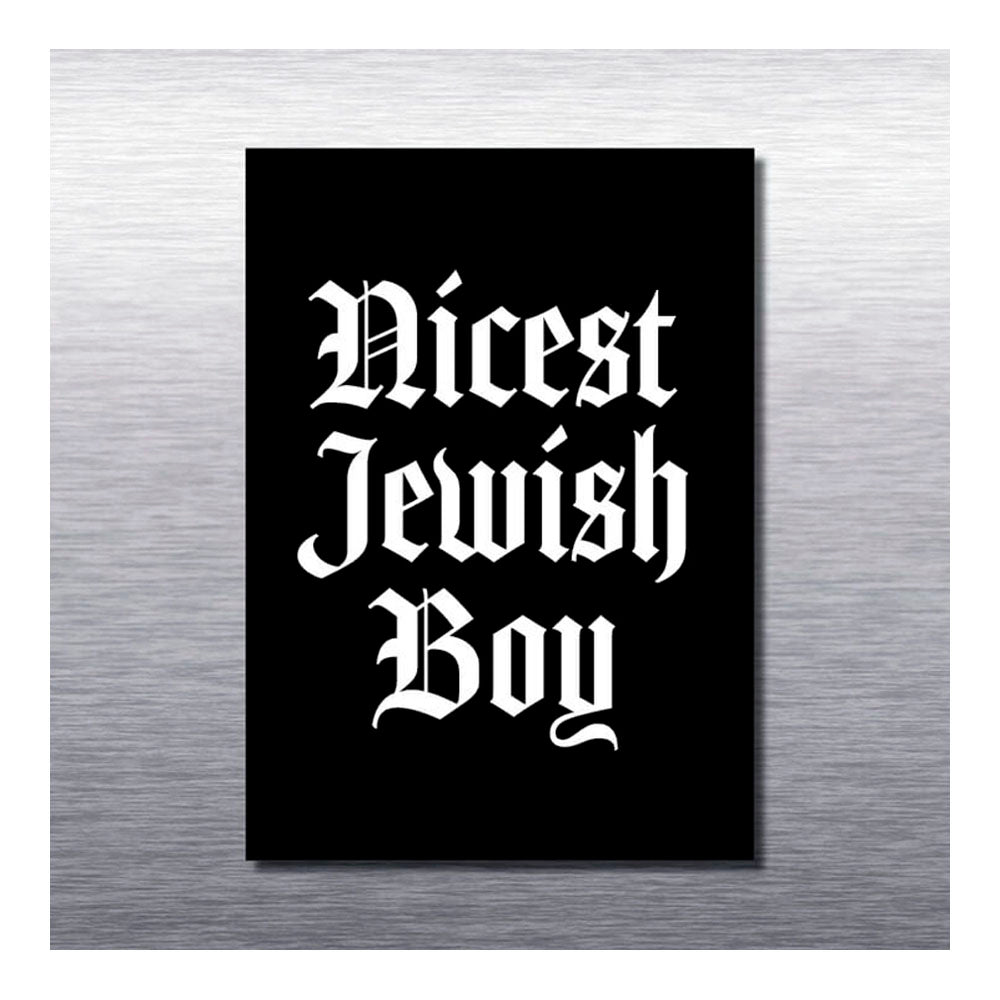 Nicest Jewish Boy Magnet