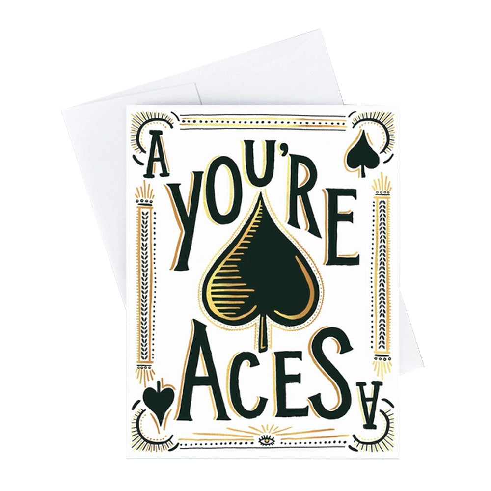 You're Aces Greeting Card