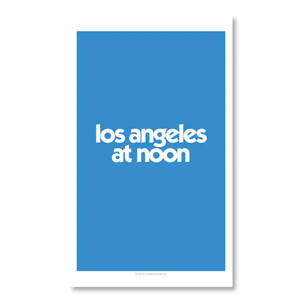 "Los Angeles At" Print