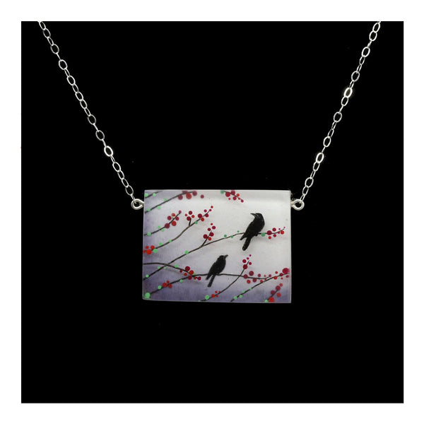 Resting Place Painted Necklace