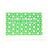 Happy Birthday Stars Card