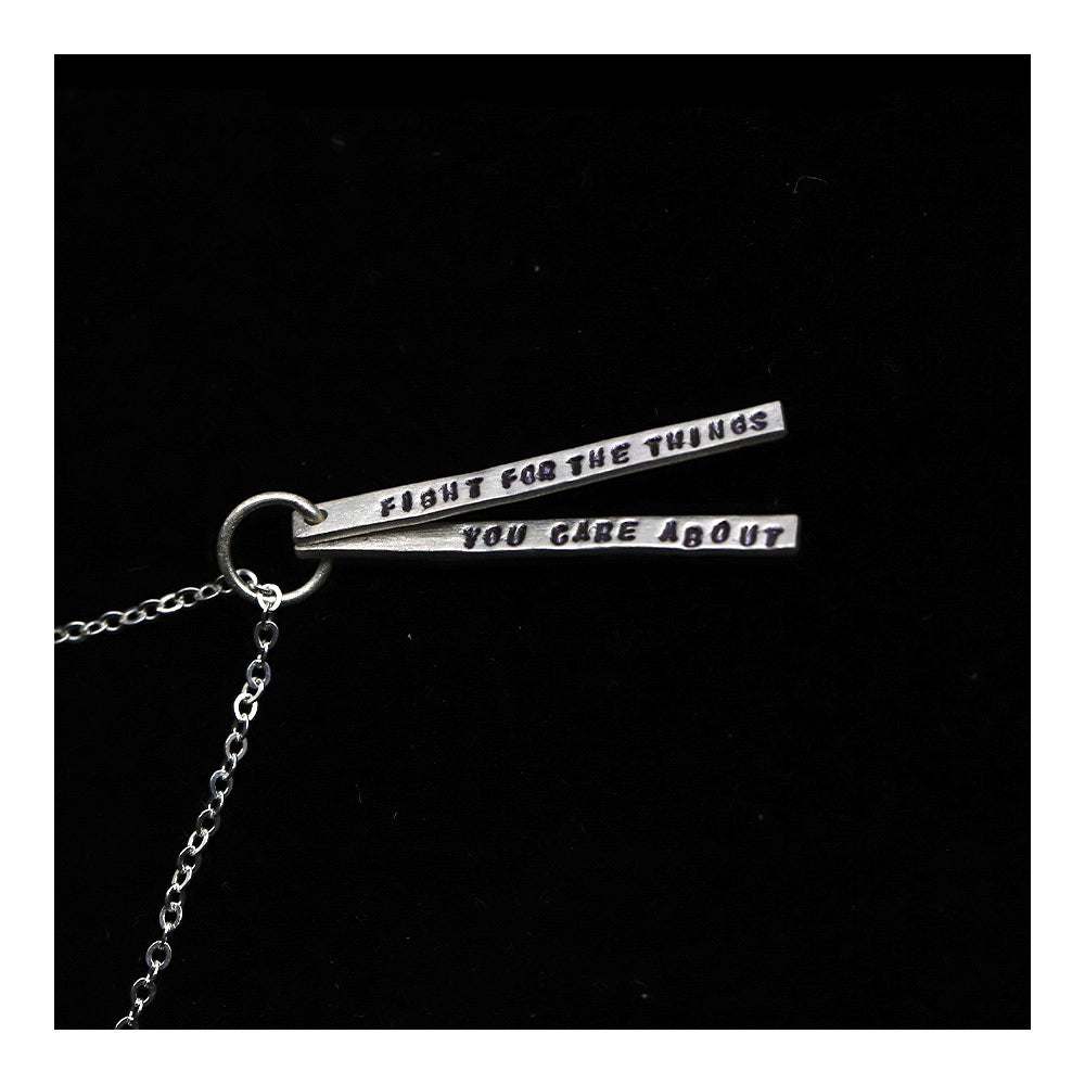 RBG Quote Necklace