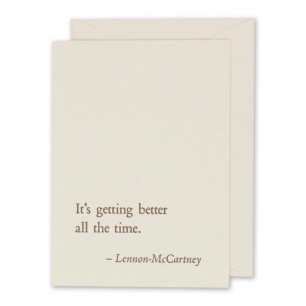 Lennon-Mccartney - Better QuoteNote