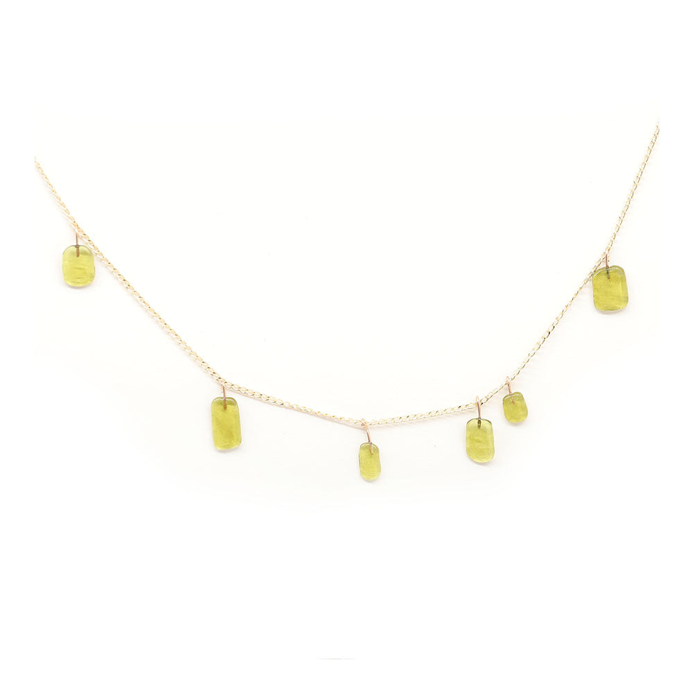 Simple Box Necklace