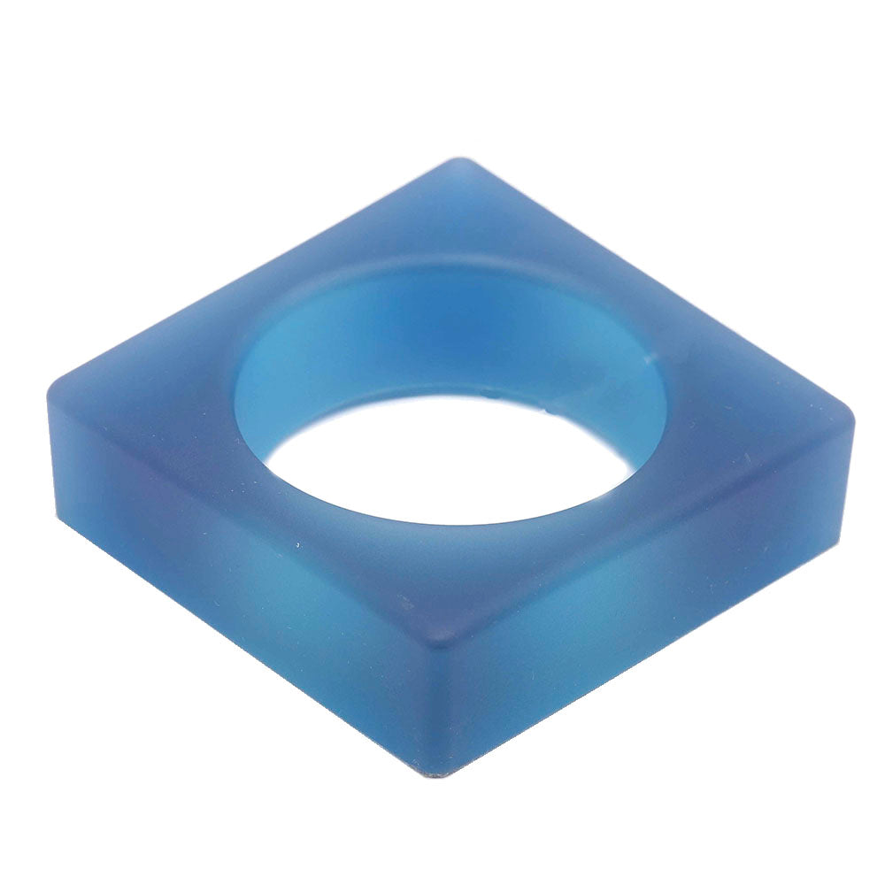 Square Blue Techno Gel Bracelet